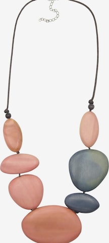 COLLEZIONE ALESSANDRO Necklace 'Benisha' in Pink: front