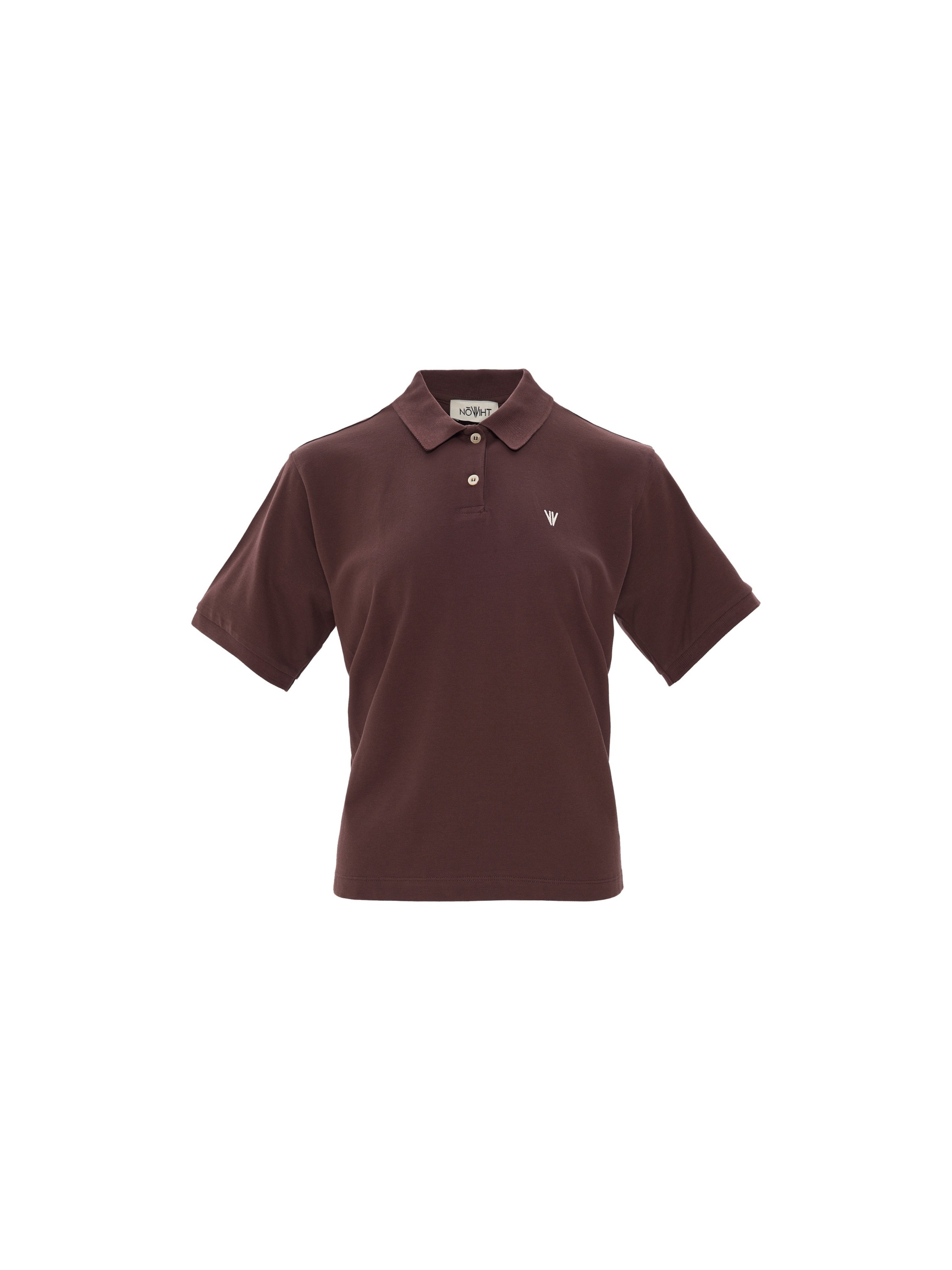 NOWIHT Shirt 'Ondine' in Brown: front
