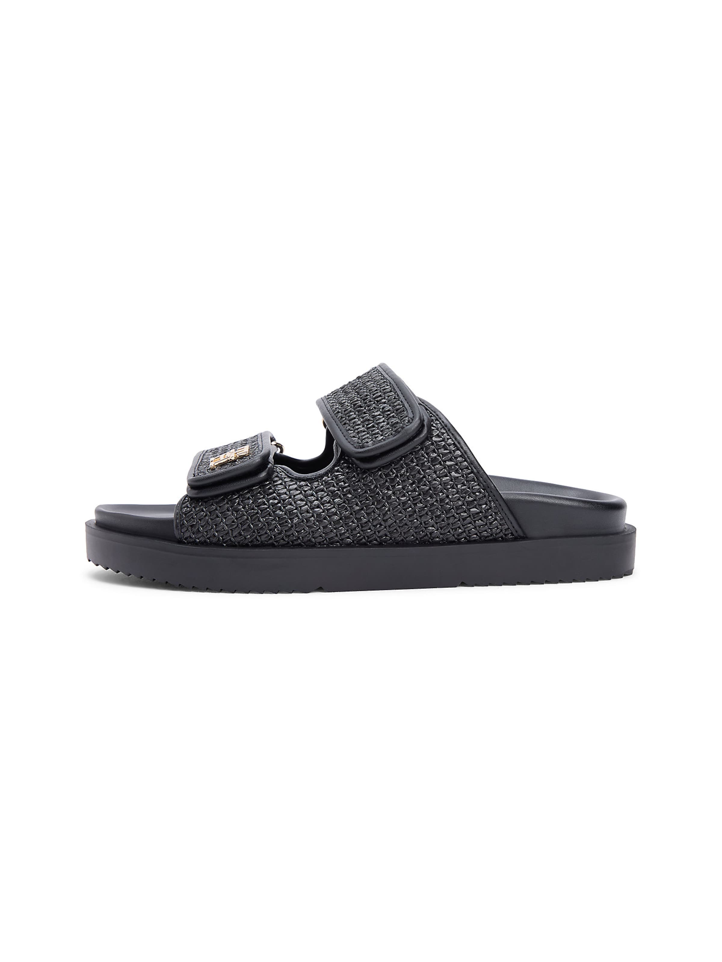 TOMMY HILFIGER Sandal in Black: front
