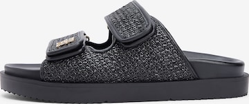 Sandales TOMMY HILFIGER en noir : devant