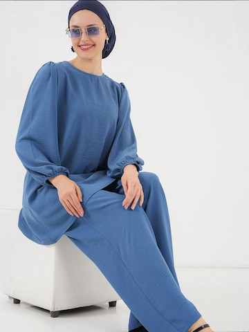 Bigdart - Calças de fato em azul