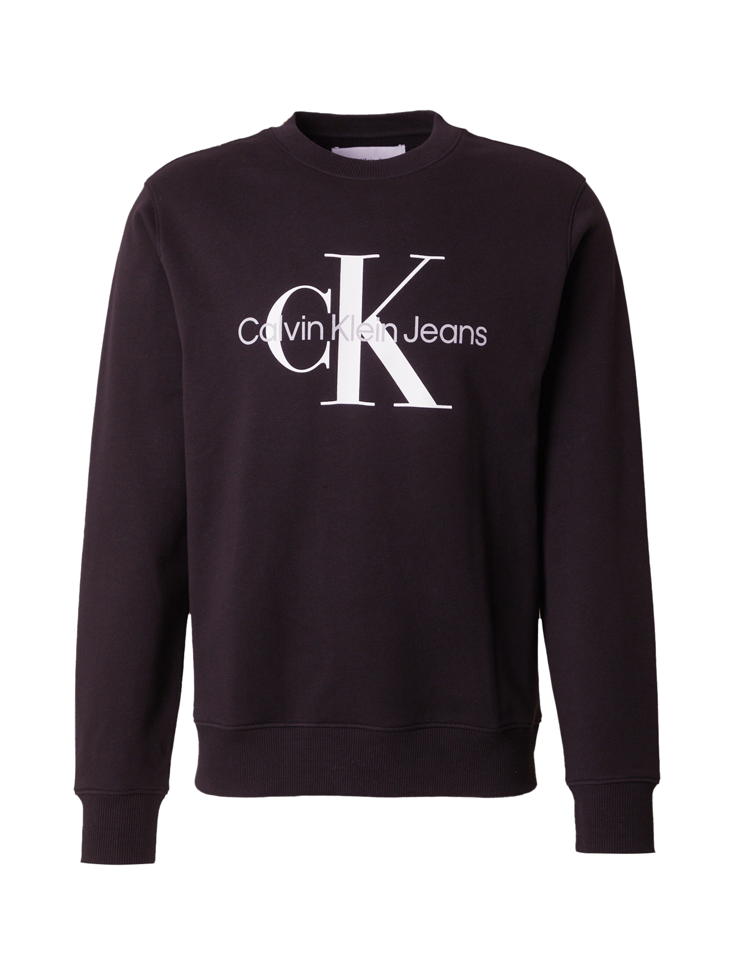 Calvin Klein Jeans - Sudadera en negro: frente