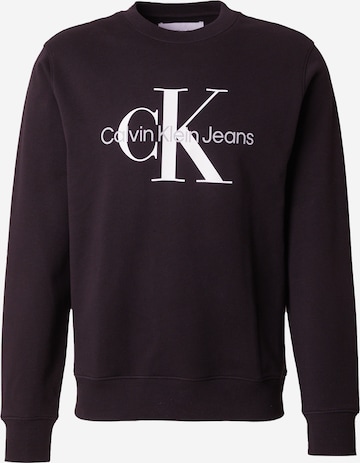 juoda Calvin Klein Jeans Megztinis be užsegimo: priekis