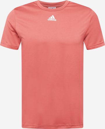 ADIDAS SPORTSWEAR Funkčné tričko '3-Bar Graphic' - Červená: predná strana