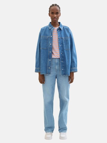 TOM TAILOR DENIM Shirt in Blauw