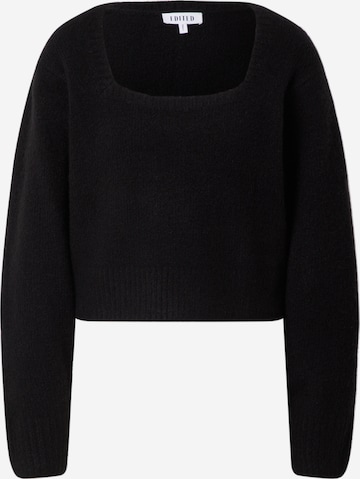 Pullover 'Regine' di EDITED in nero: frontale