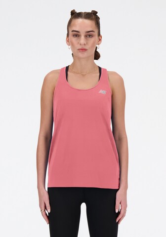 new balance Sports Top 'Essentials' in Red: front
