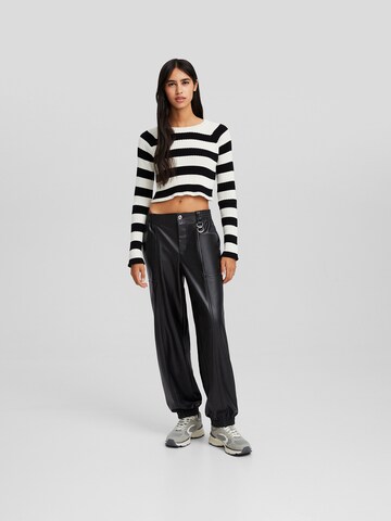 Regular Pantalon Bershka en noir