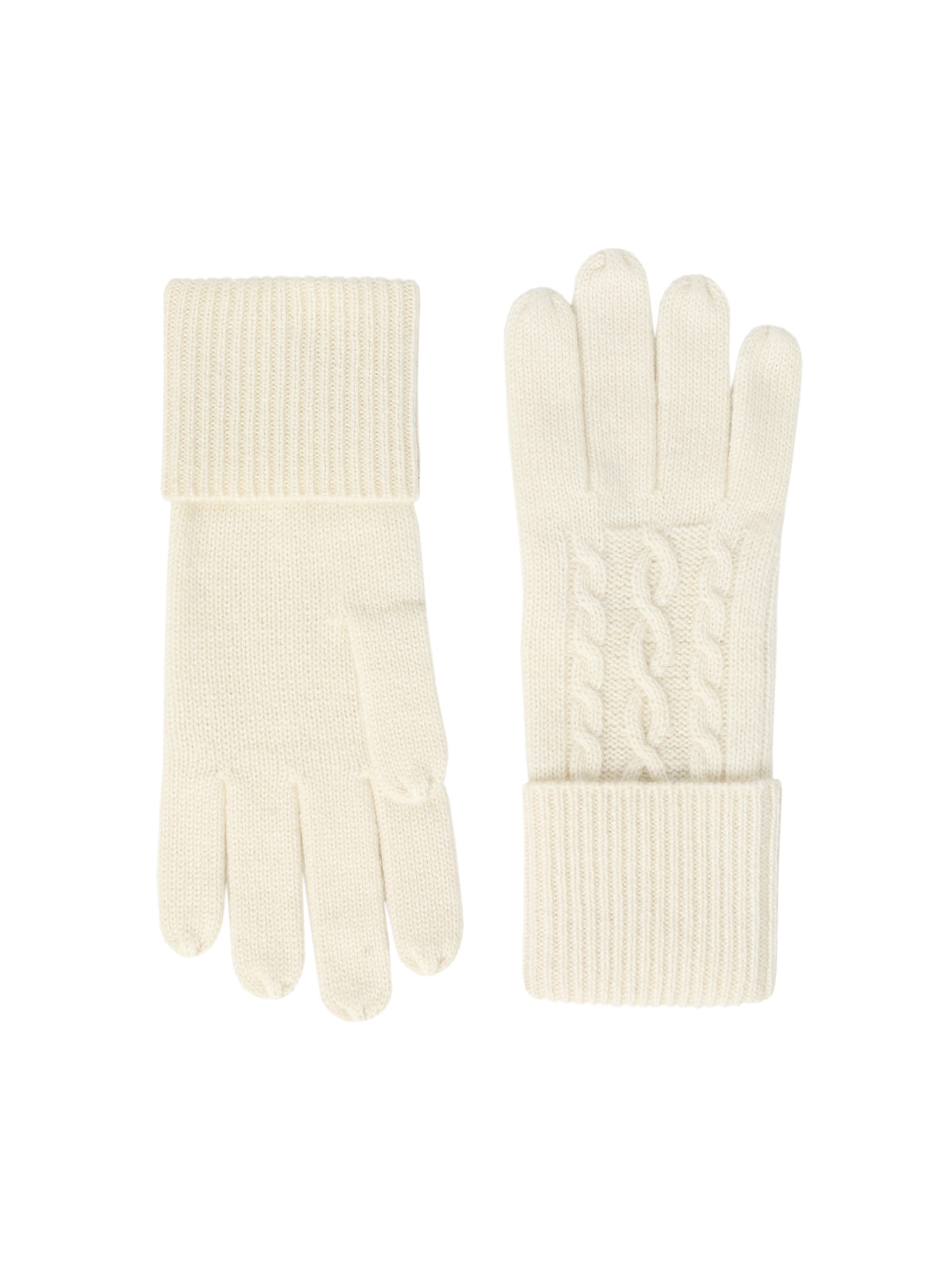 TATUUM Vingerhandschoenen 'Evex' in Beige: voorkant
