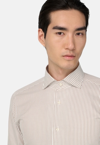 Coupe regular Chemise Boggi Milano en mélange de couleurs
