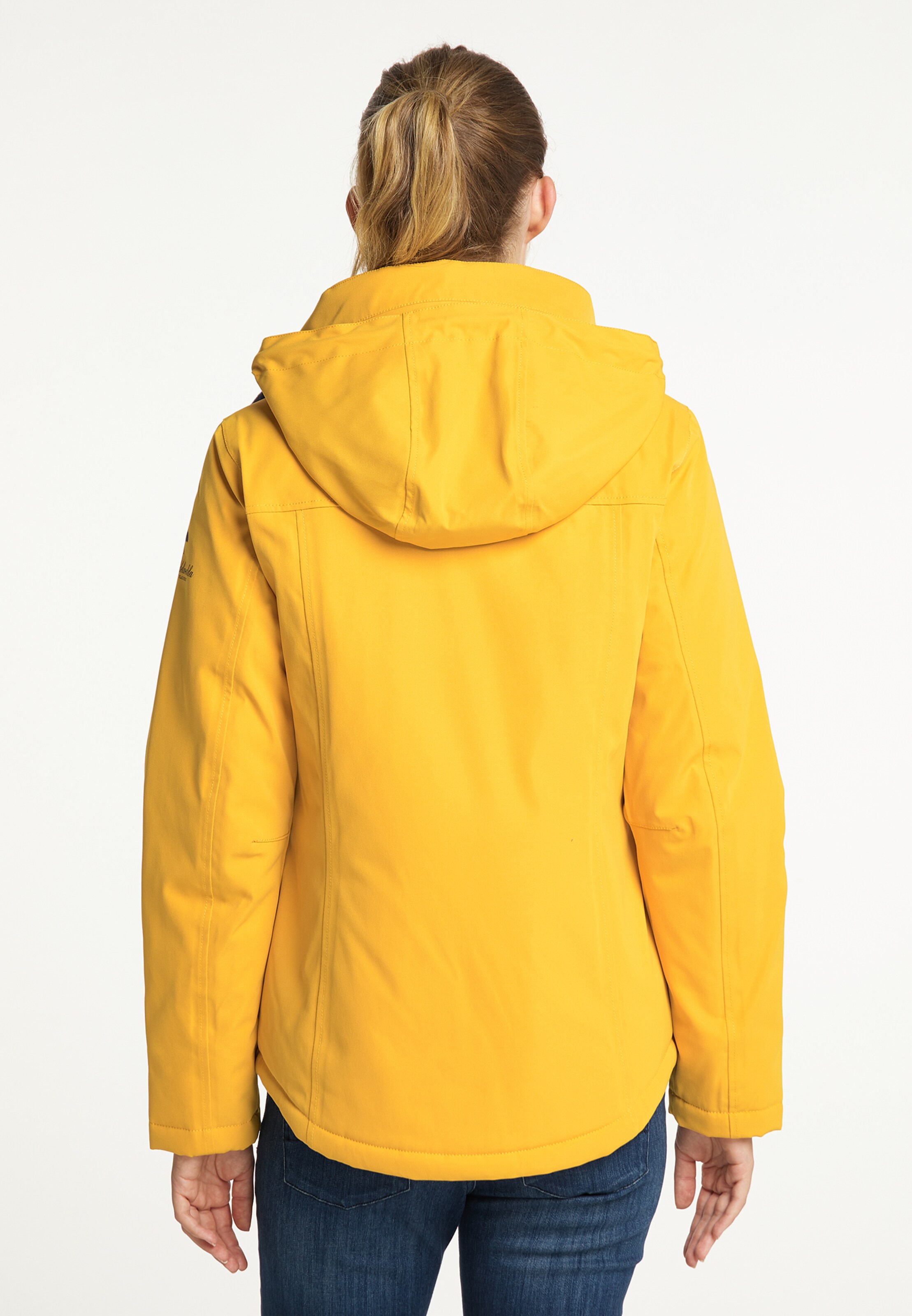 yellow regatta coat