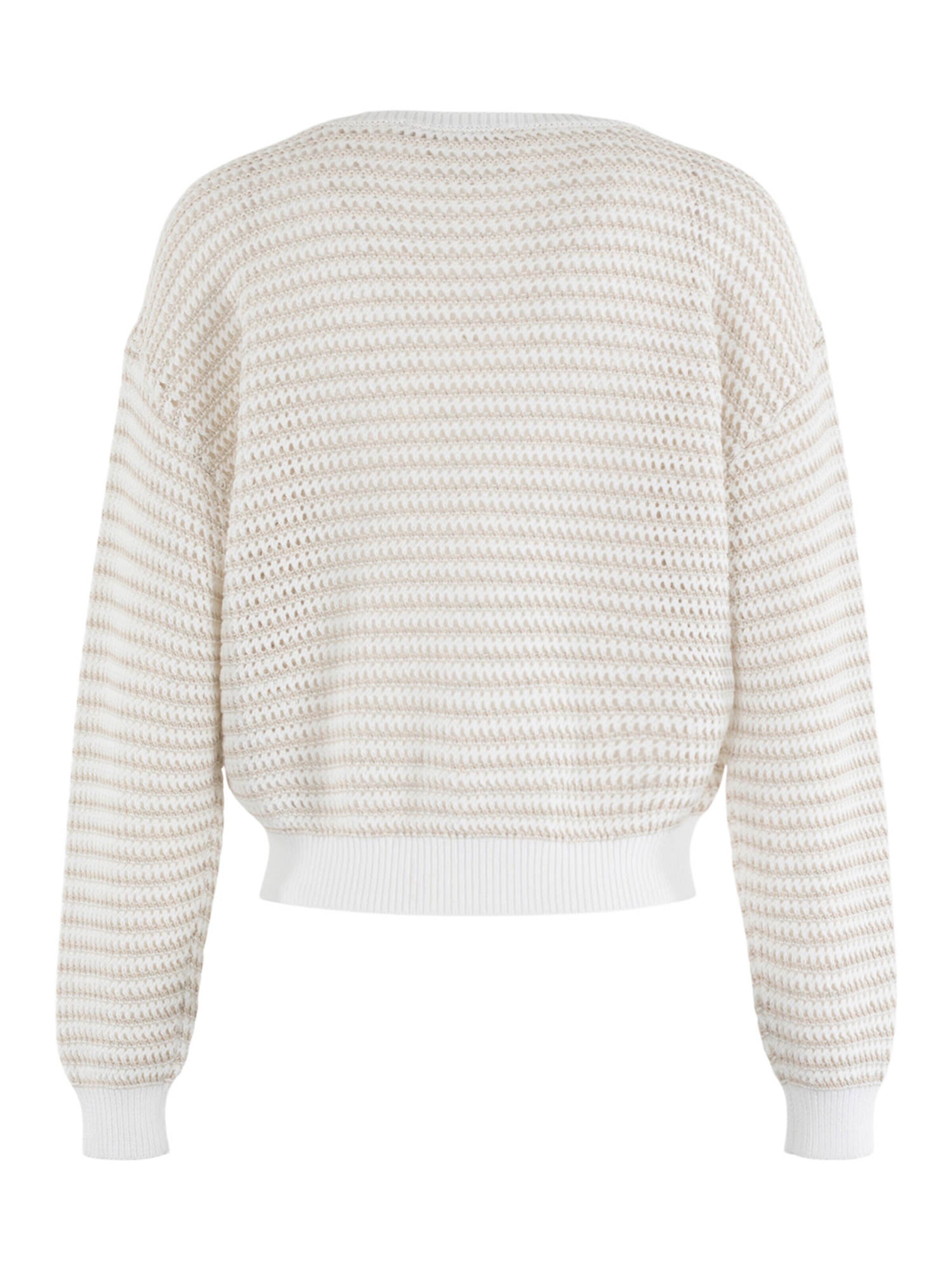 MSCW Pullover 'Rihanna'‌‌‌‌ in Weiß