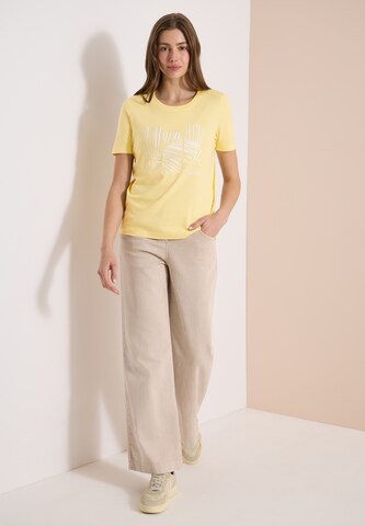 CECIL T-Shirt in Gelb