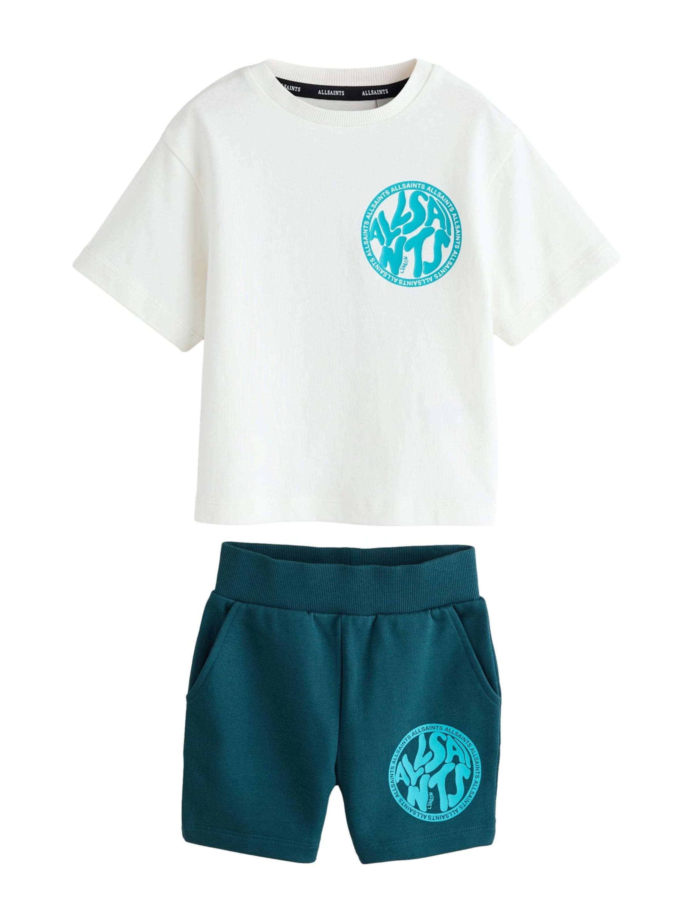 smALLSAINTS Комплект в Зеленый: спереди