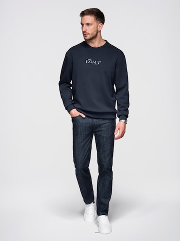 Ombre Sweatshirt 'Eximio' in Blauw