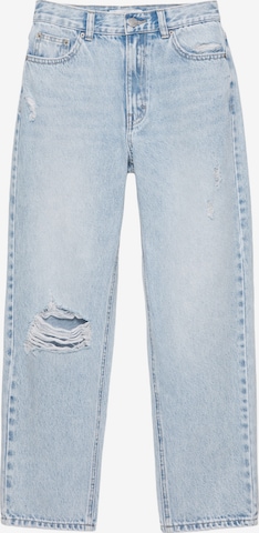 Pull&Bear Tapered Farkut värissä sininen: etupuoli