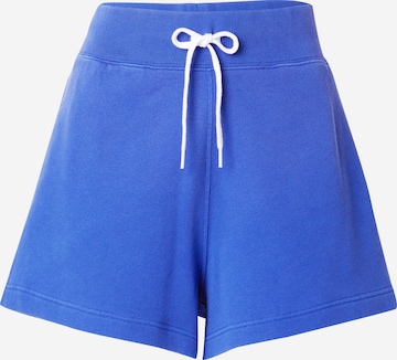 Loosefit Pantaloni de la Polo Ralph Lauren pe albastru: față