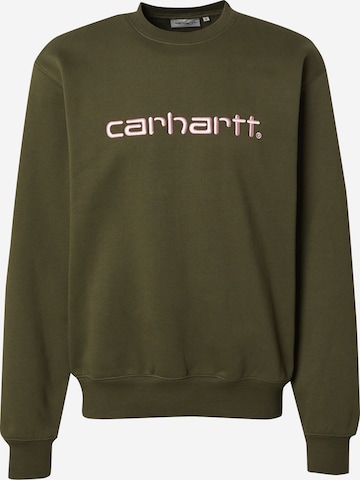 Sweat-shirt Carhartt WIP en vert : devant
