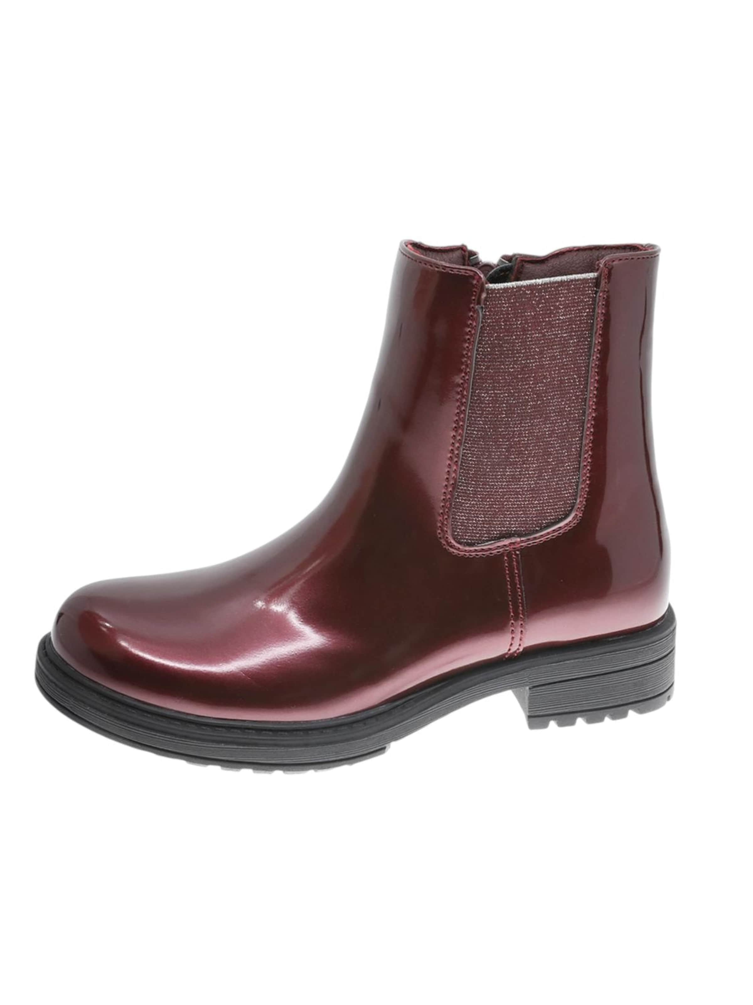 Beppi Laarzen 'High Boot' in Rood: voorkant