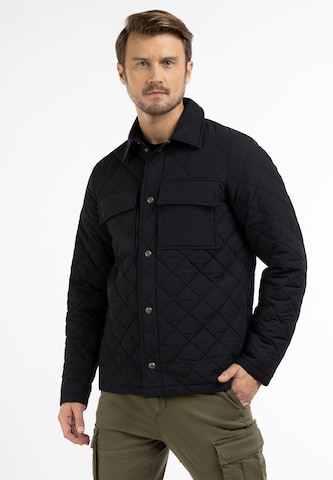 DreiMaster Vintage Between-Season Jacket in Black: front