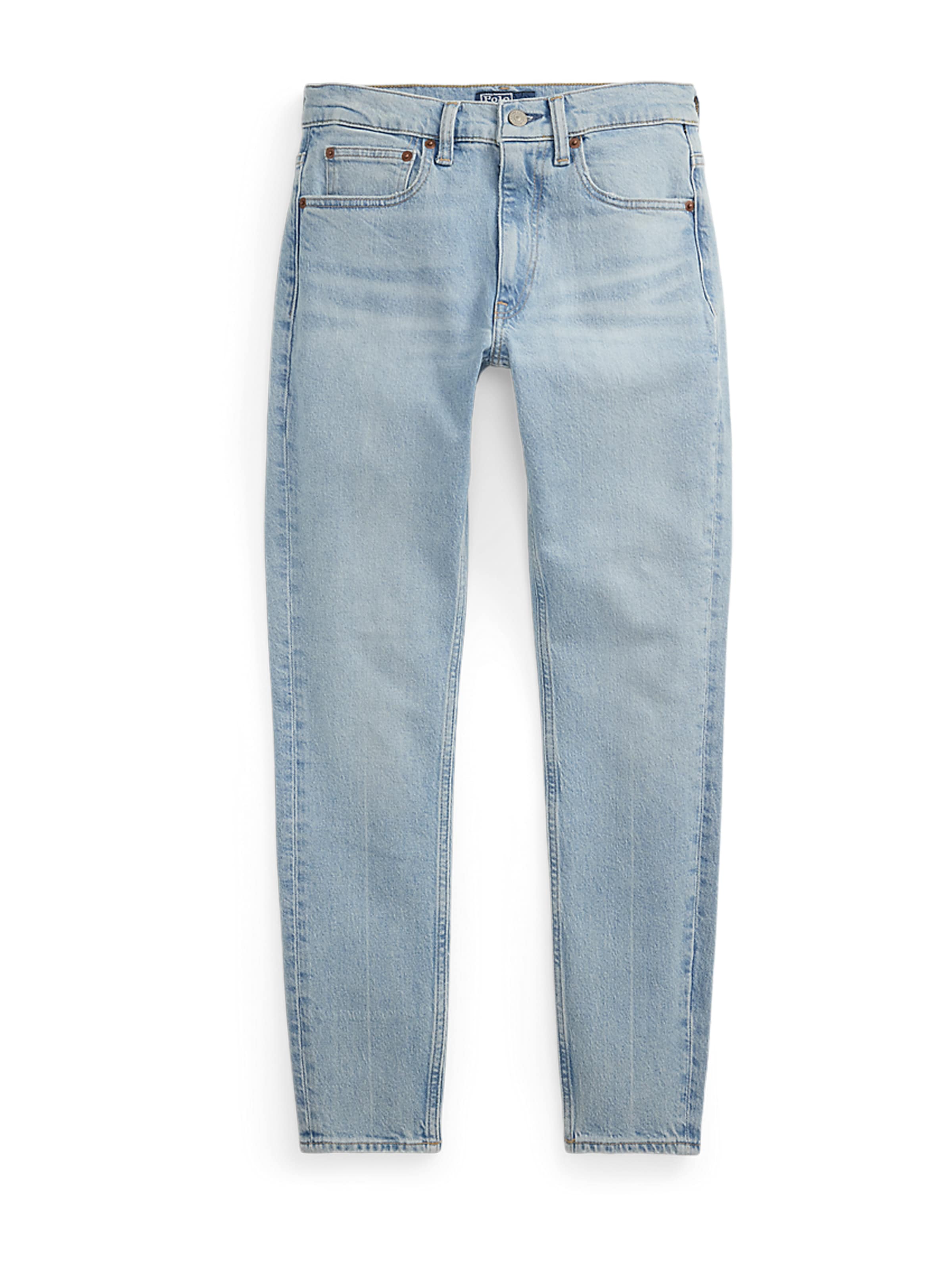 Polo Ralph Lauren Slimfit Jeans in Blauw: voorkant