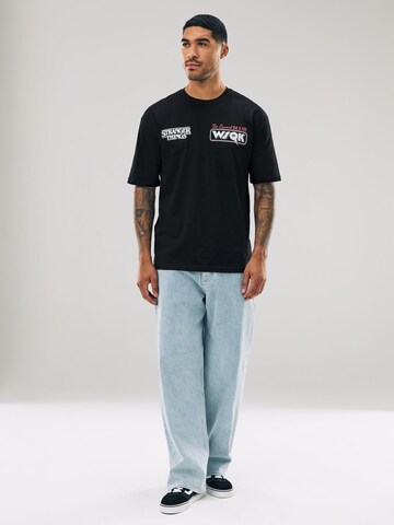 Next Póló 'Stranger Things' - fekete