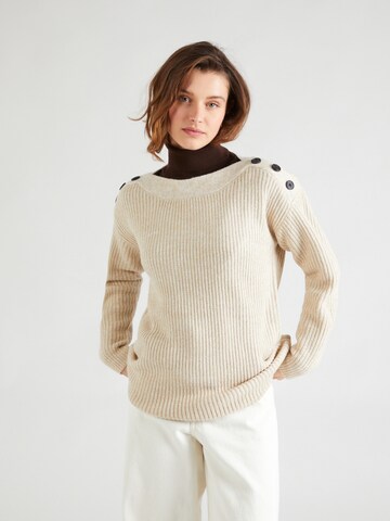 Hailys Pullover 'Pa44ola' in Beige: predná strana