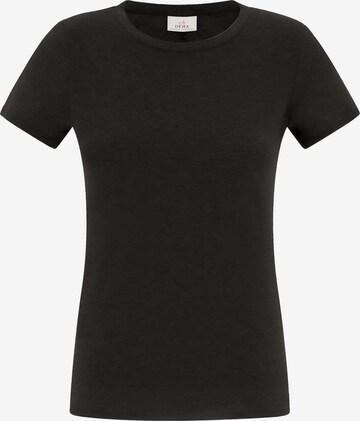 T-shirt DEHA en noir : devant