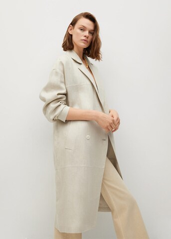 Manteau mi-saison 'Camil-I' MANGO en beige : devant