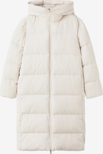 MANGO Pitkä talvitakki 'Eskimo' värissä offwhite, Tuotenäkymä