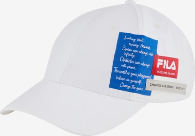 Kepurė 'Tampere' iš FILA, spalva – dangaus žydra / šviesiai pilka / raudona / juoda / balta, Prekių apžvalga