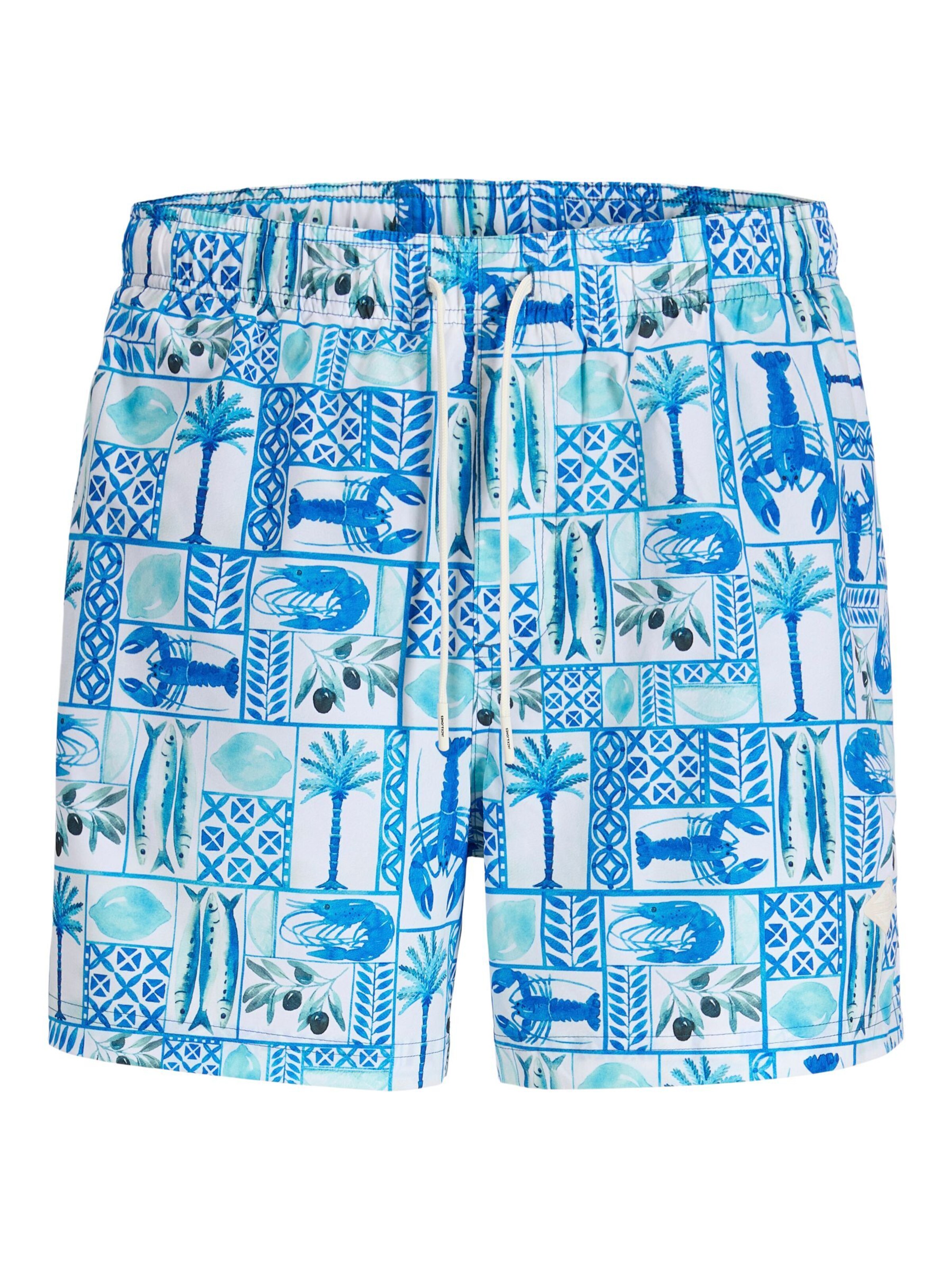 JACK & JONES Swimming shorts 'JPSTMaui' in Blue: front
