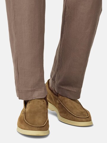 Boggi Milano Moccasin 'Aria' in Brown: front