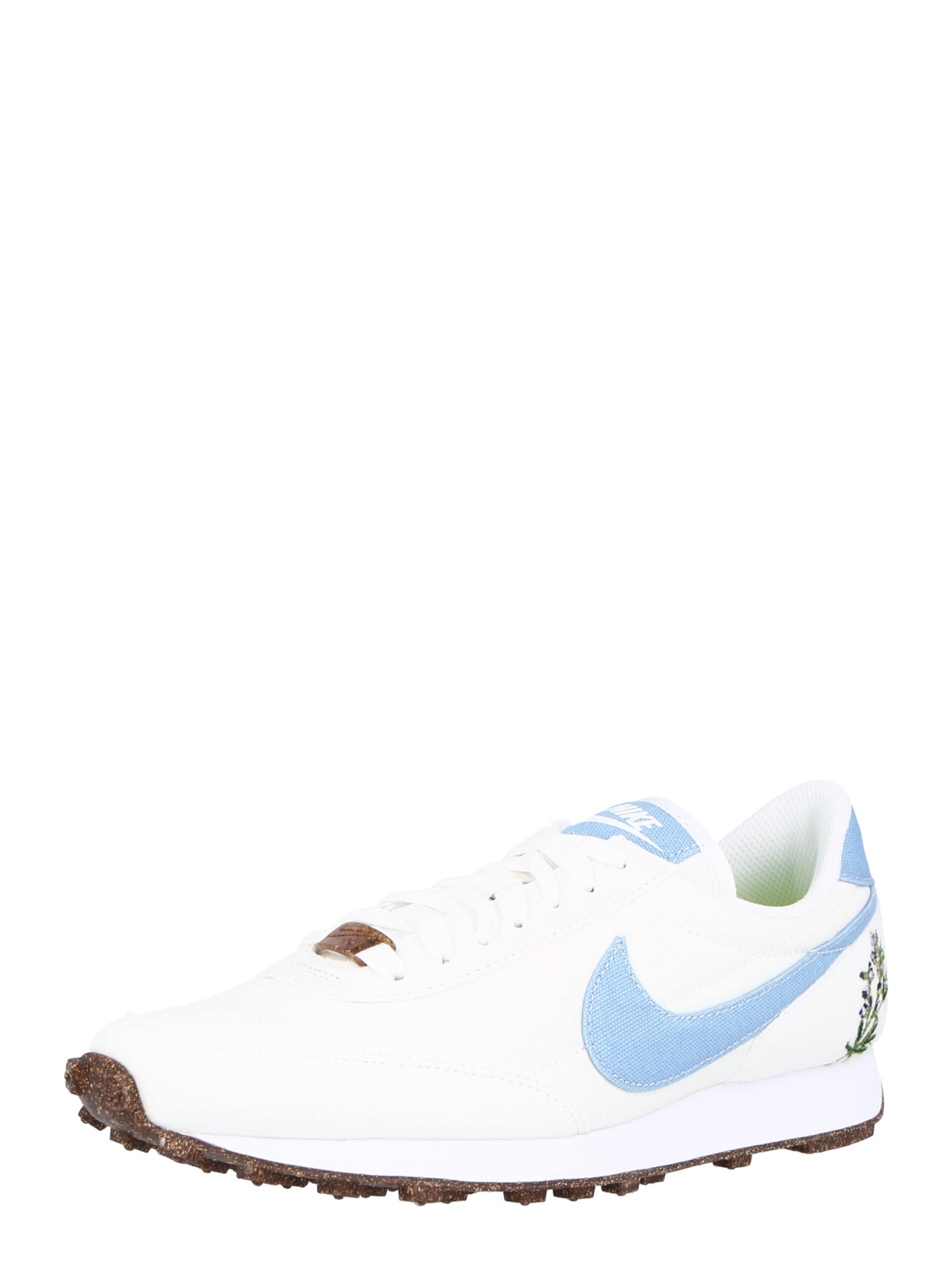 Nike Sportswear Låg sneaker 'Break' i rökblå / grön / lila / vit, Produktvy