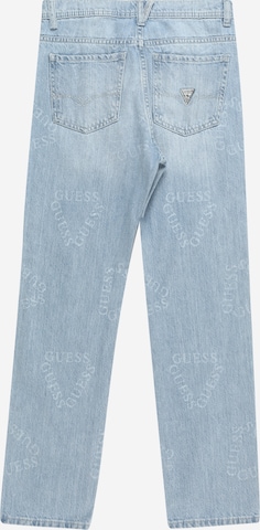 GUESS רגיל ג'ינס בכחול