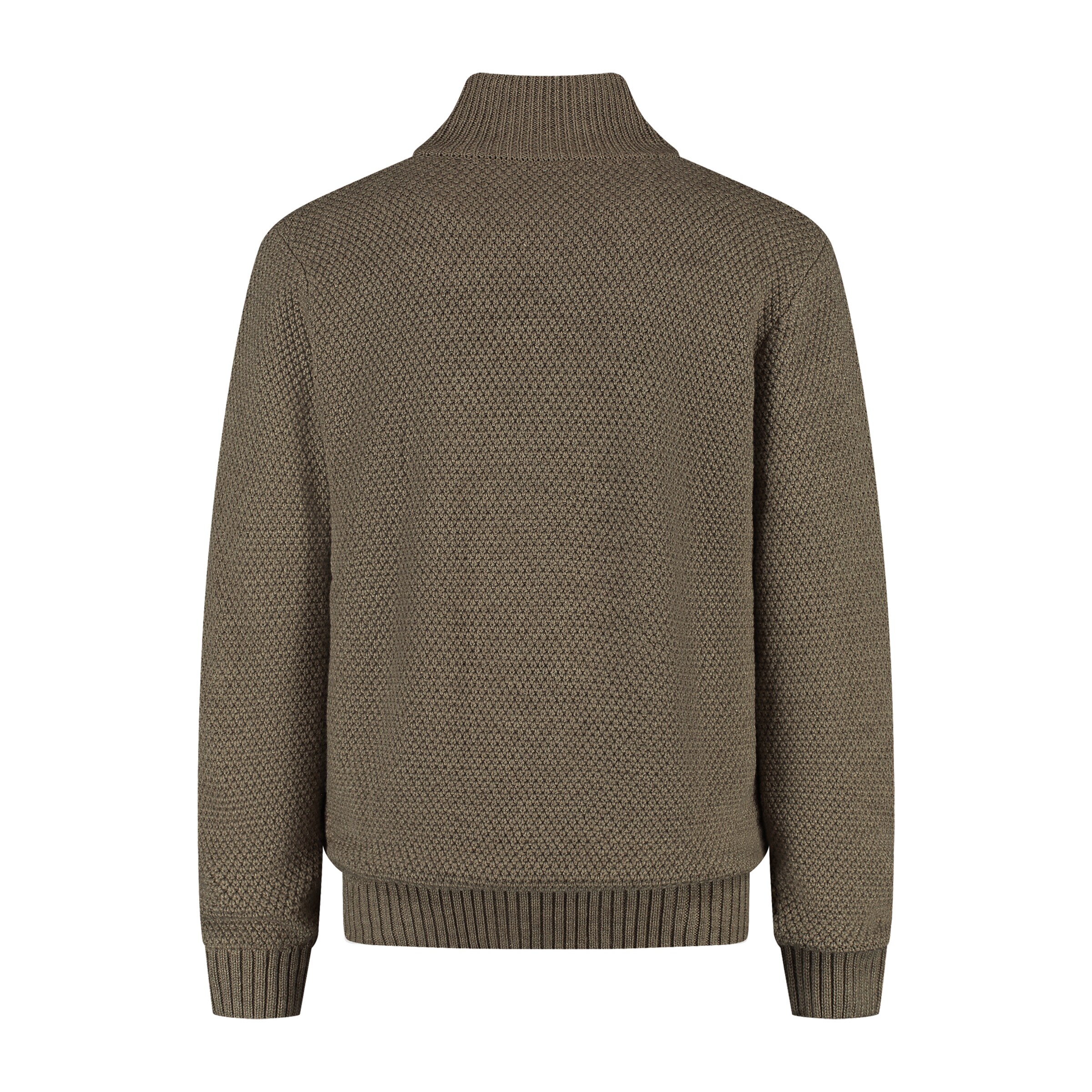 MGO Gebreid vest in Groen