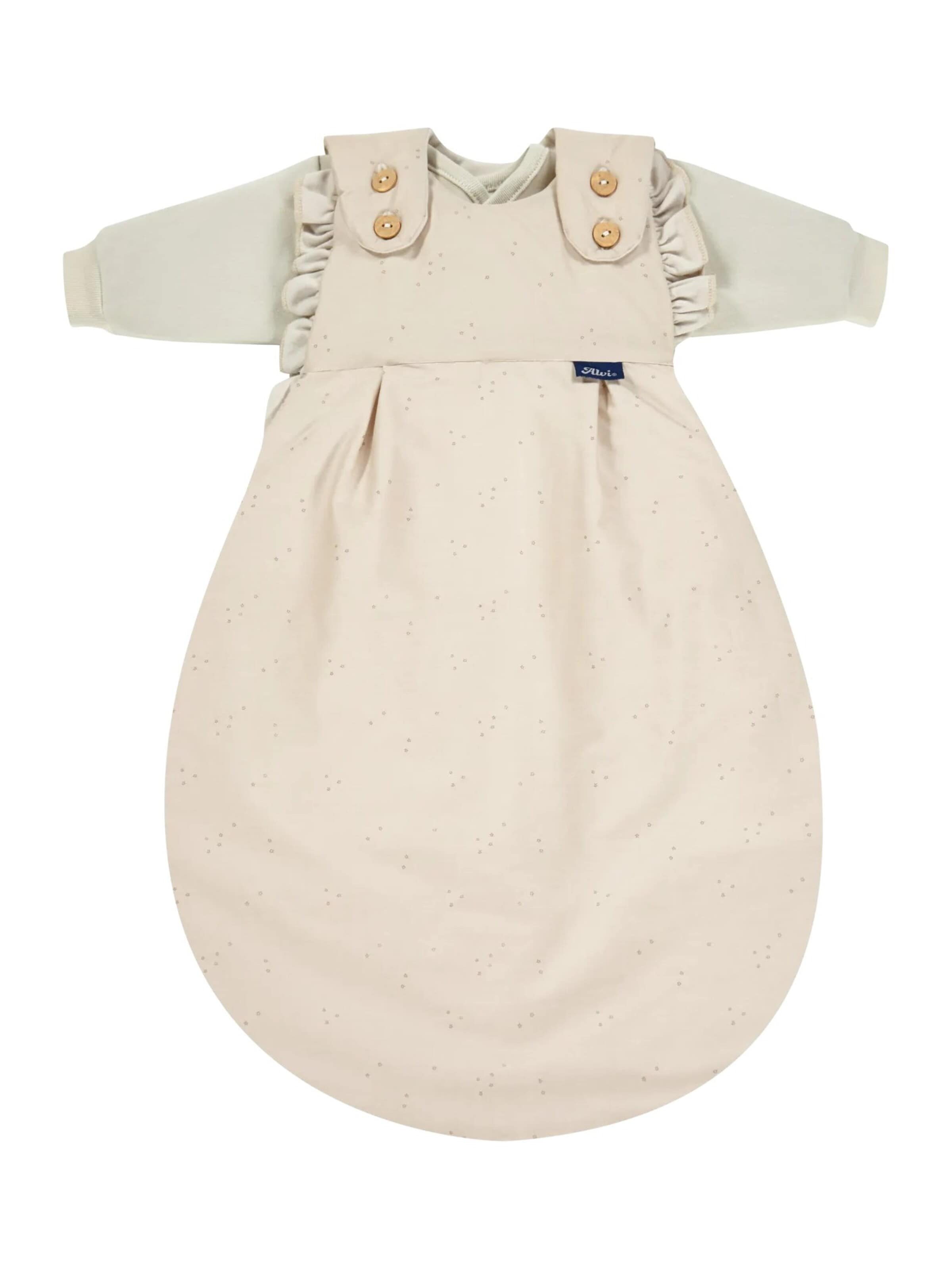 ALVI Sleeping Bag in Beige: front