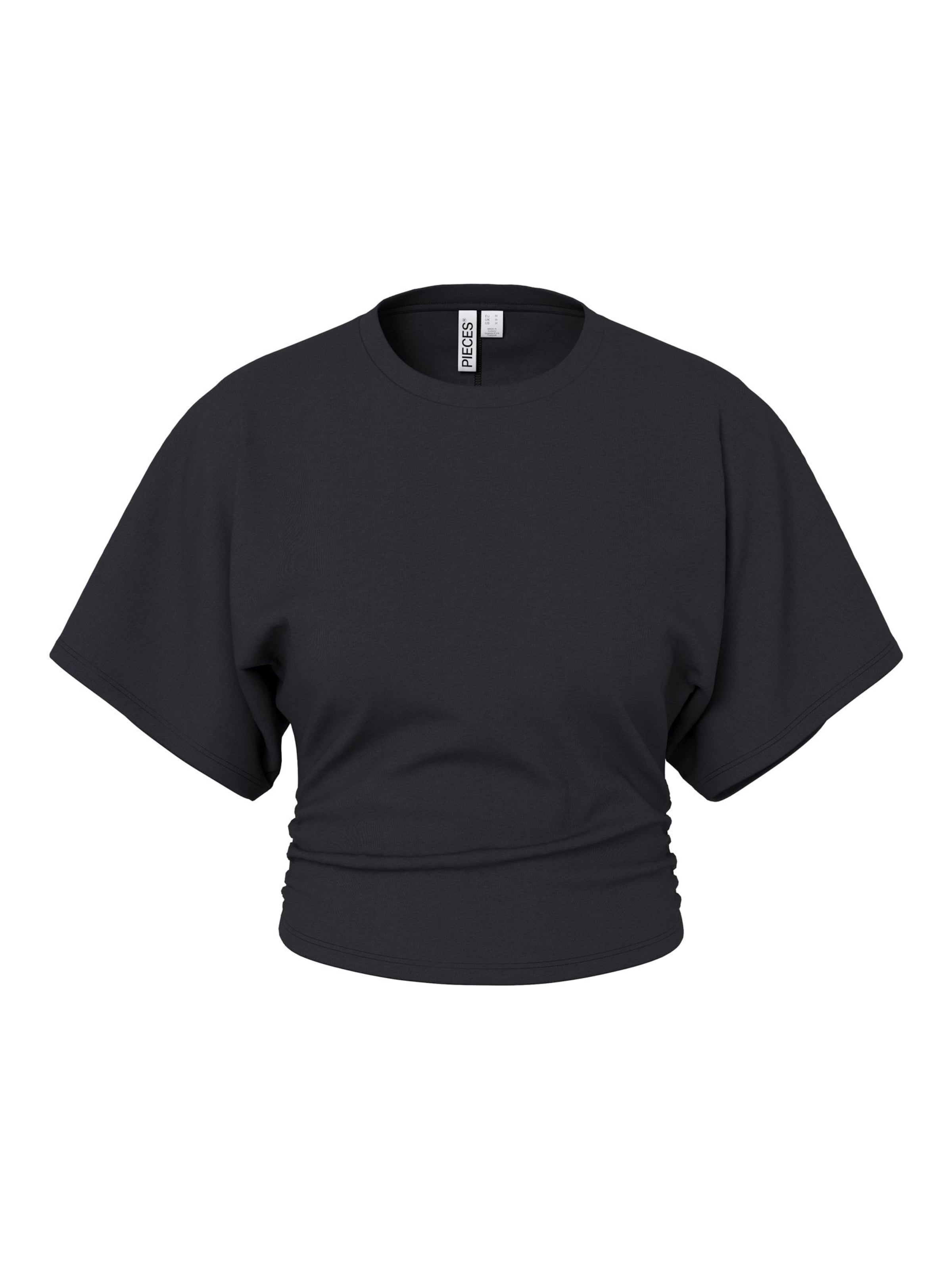 PIECES Shirt 'PCAlli' in Black: front