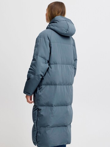 ICHI Winter Coat 'BUNALA DOWN JA4 ' in Blue