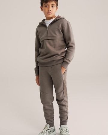 WE Fashion Sweatshirt in Braun