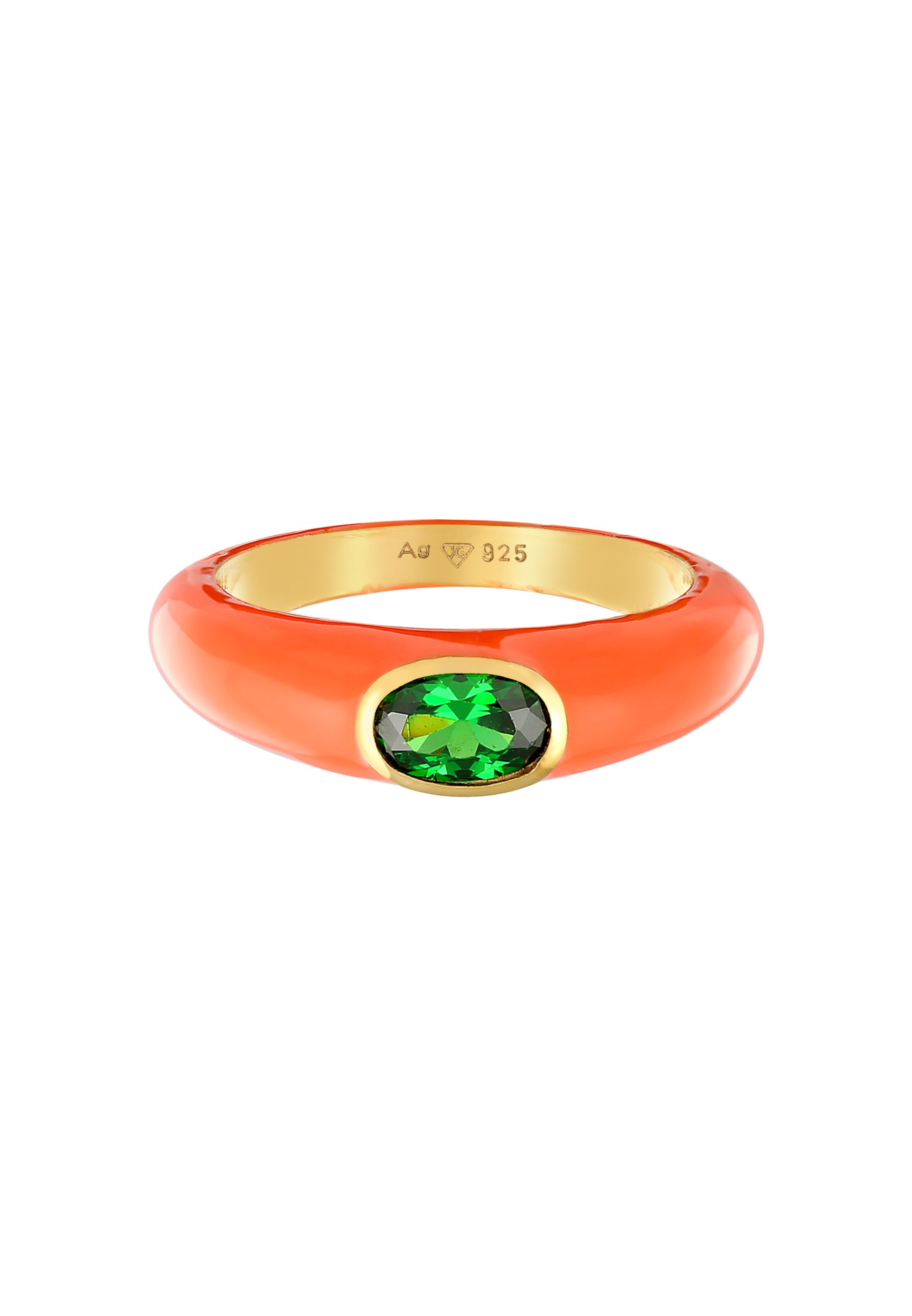 Frauen Schmuck ELLI Ring in Orange - XG94846 Frauen Schmuck ELLI Ring in Orange - XG94846