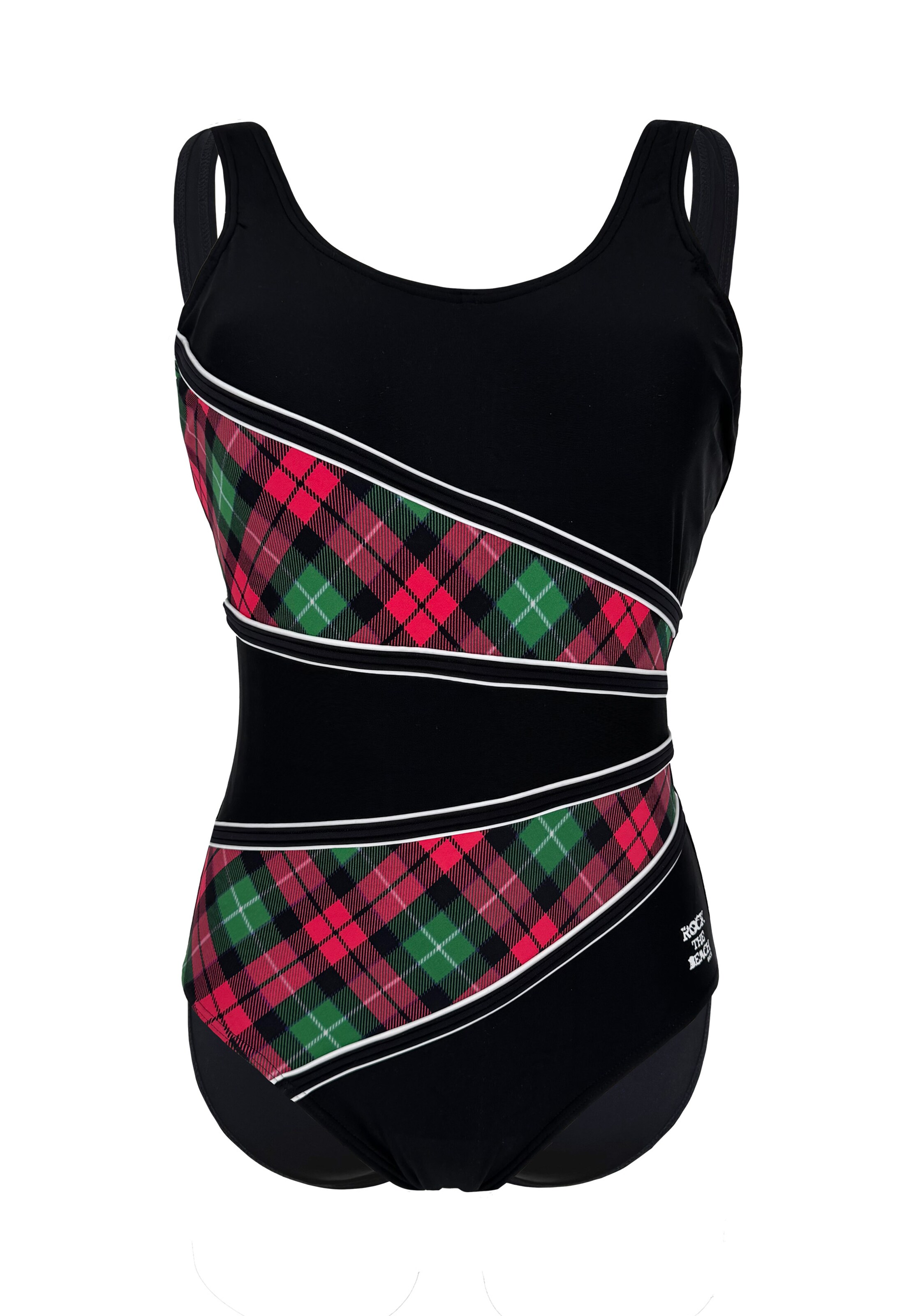 BECO the world of aquasports Badeanzug in Schwarz: Vorderseite