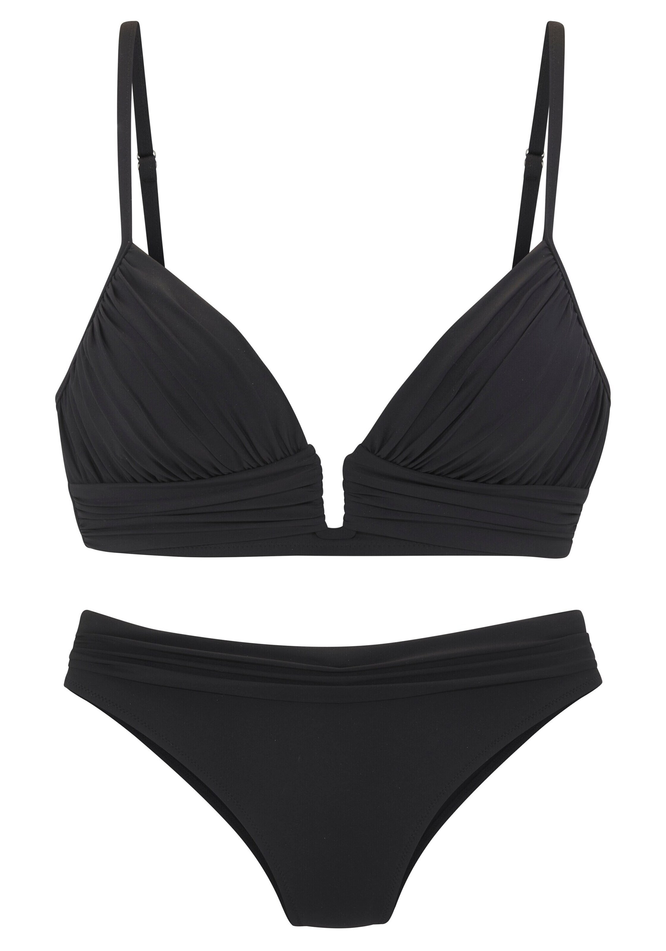 LASCANA Bikini in Schwarz: Vorderseite