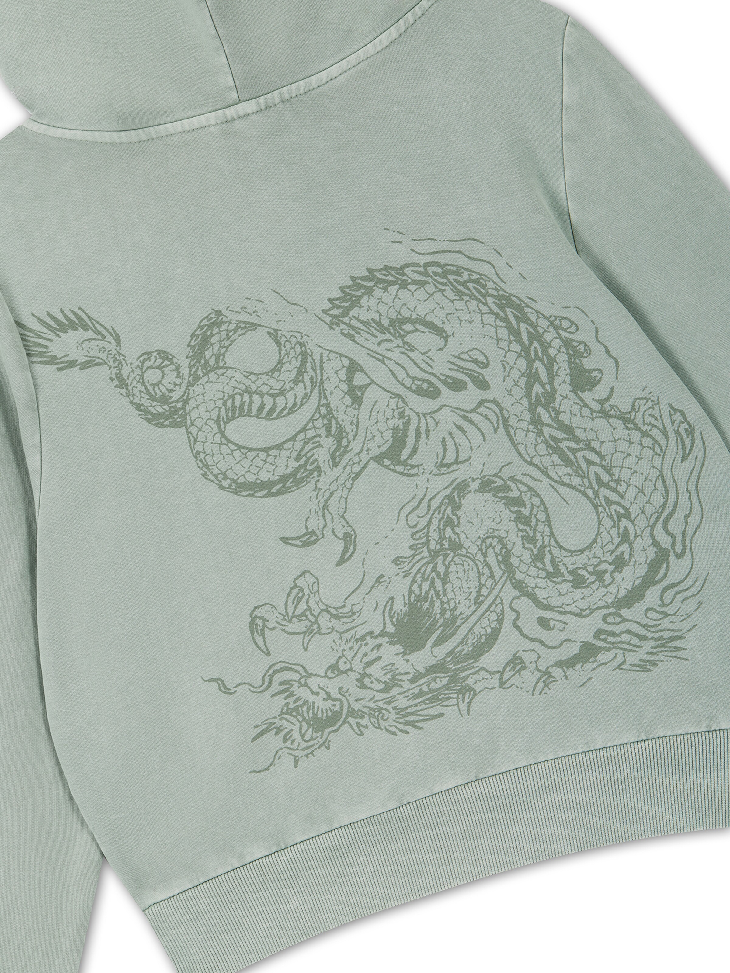 Ed Hardy Суичъри с качулка в зелено