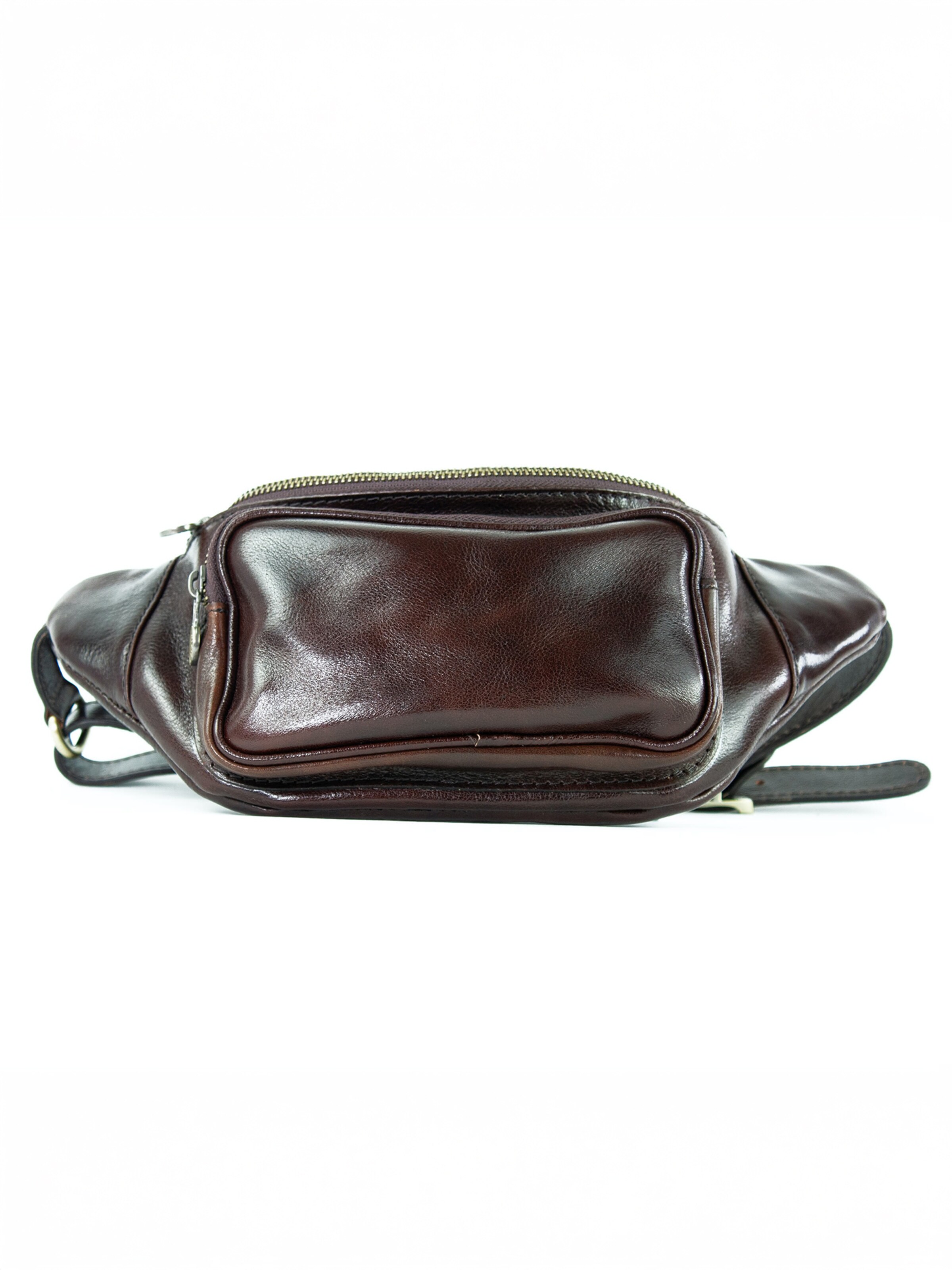 Marsupio 'TINO' di lePelou in marrone: frontale