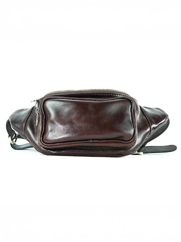 lePelou Fanny Pack 'TINO' in Brown: front