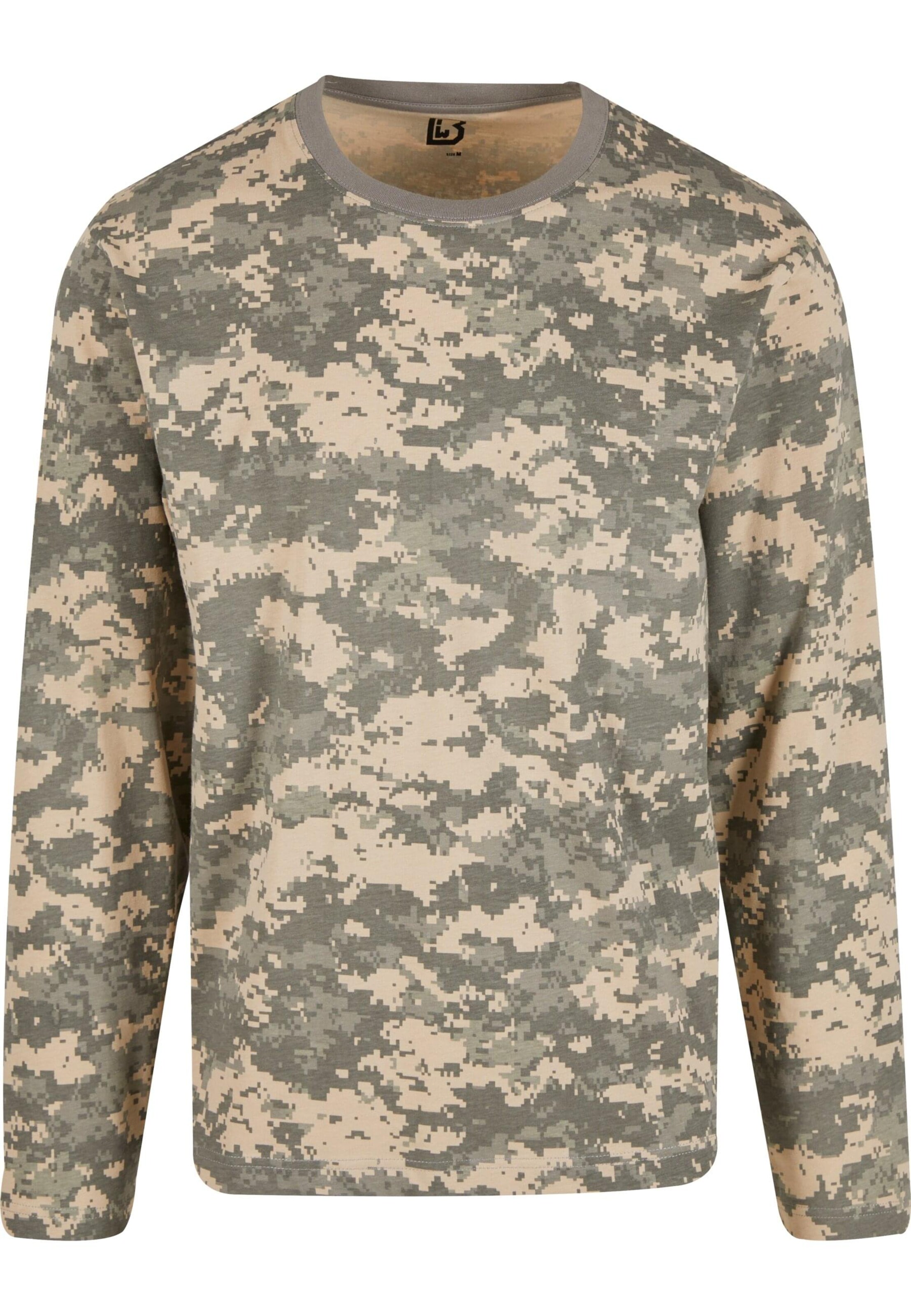 Brandit Póló - zöld: elől