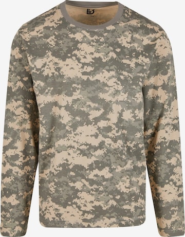 T-Shirt Brandit en vert : devant