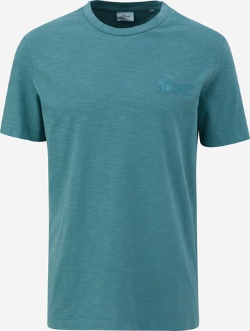 s.Oliver T-Shirt in Blau: predná strana