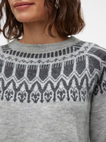 VERO MODA Sweater 'VMSimone' in Grey